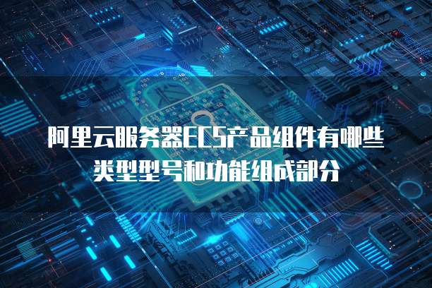 阿里云服务器ECS产品组件有哪些类型型号和功能组成部分