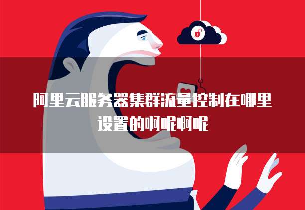 阿里云服务器集群流量控制在哪里设置的啊呢啊呢