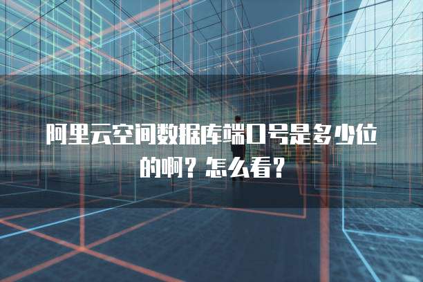 阿里云空间数据库端口号是多少位的啊?怎么看?