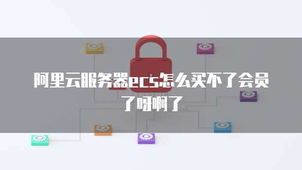 阿里云服务器ecs怎么买不了会员了呀啊了