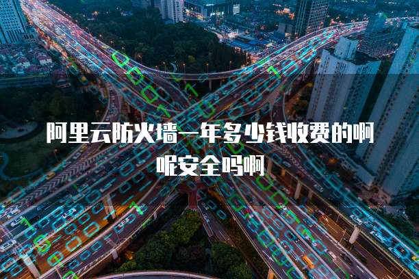 阿里云防火墙一年多少钱收费的啊呢安全吗啊