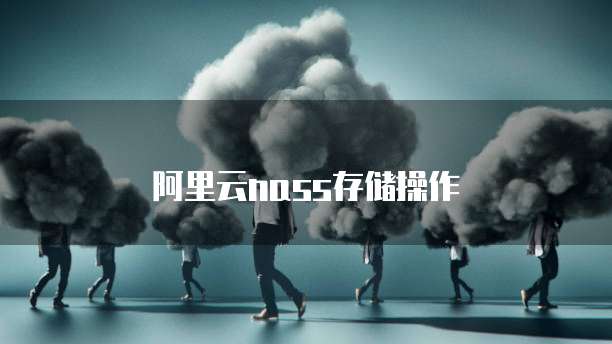 阿里云nass存储操作