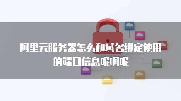 阿里云服务器怎么和域名绑定使用的端口信息呢啊呢