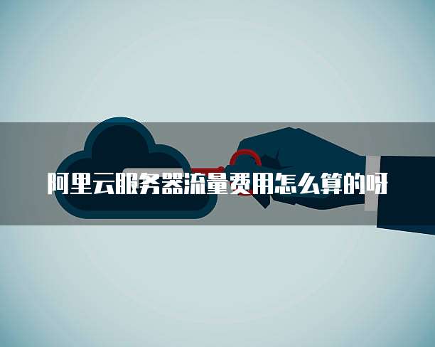 阿里云服务器流量费用怎么算的呀