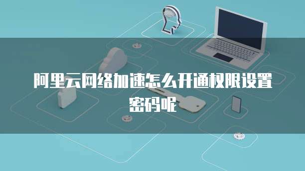 阿里云网络加速怎么开通权限设置密码呢