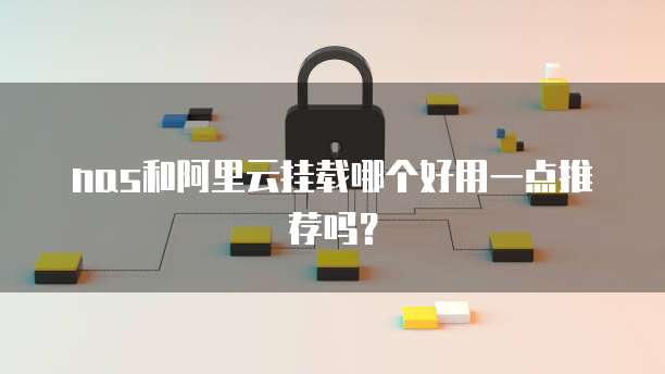 nas和阿里云挂载哪个好用一点推荐吗?