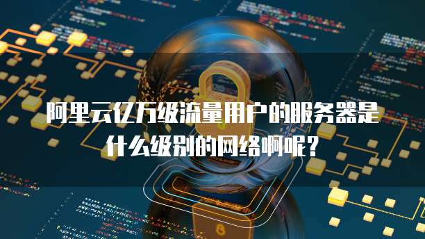阿里云亿万级流量用户的服务器是什么级别的网络啊呢?