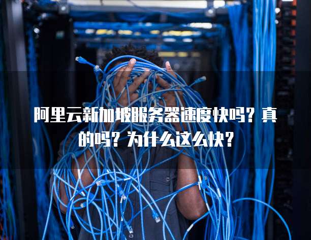 阿里云新加坡服务器速度快吗？真的吗？为什么这么快？