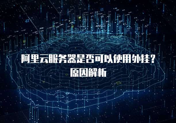 阿里云服务器是否可以使用外挂?原因解析