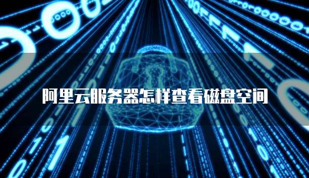 阿里云服务器怎样查看磁盘空间