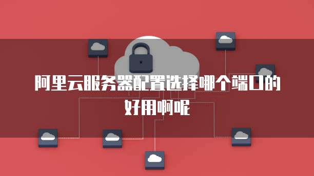 阿里云服务器配置选择哪个端口的好用啊呢