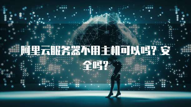 阿里云服务器不用主机可以吗?安全吗?