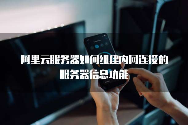 阿里云服务器如何组建内网连接的服务器信息功能