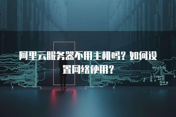 阿里云服务器不用主机吗?如何设置网络使用?