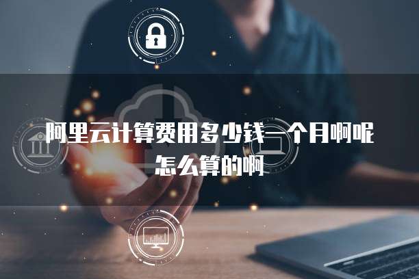 阿里云计算费用多少钱一个月啊呢怎么算的啊