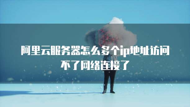 阿里云服务器怎么多个ip地址访问不了网络连接了