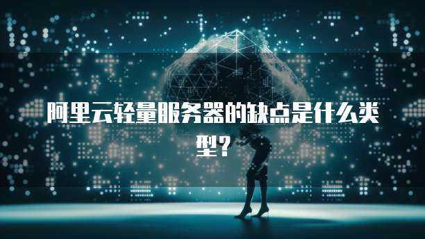阿里云轻量服务器的缺点是什么类型?