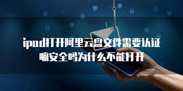 ipad打开阿里云盘文件需要认证嘛安全吗为什么不能打开
