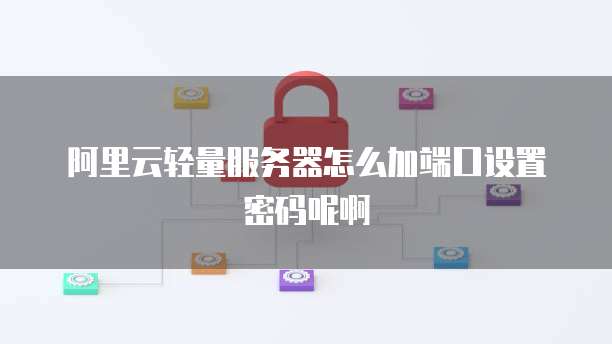 阿里云轻量服务器怎么加端口设置密码呢啊