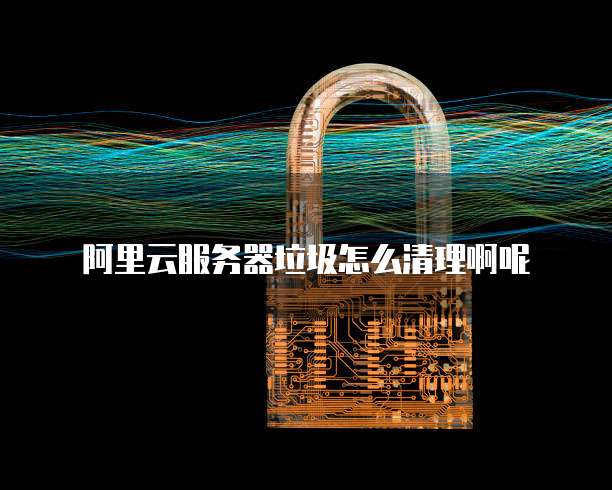 阿里云服务器垃圾怎么清理啊呢