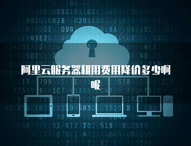 阿里云服务器租用费用降价多少啊呢