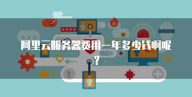 阿里云服务器费用一年多少钱啊呢?