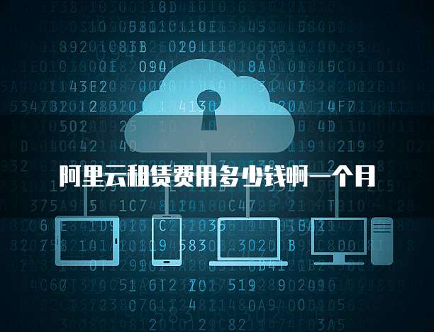 阿里云租赁费用多少钱啊一个月