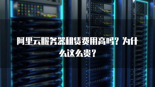 阿里云服务器租赁费用高吗?为什么这么贵?