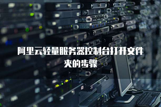 阿里云轻量服务器控制台打开文件夹的步骤