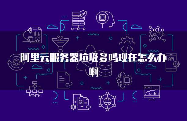 阿里云服务器垃圾多吗现在怎么办啊