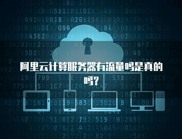 阿里云计算服务器有流量吗是真的吗?