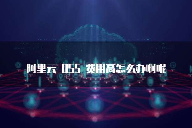 阿里云 OSS 费用高怎么办啊呢