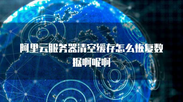 阿里云服务器清空缓存怎么恢复数据啊呢啊