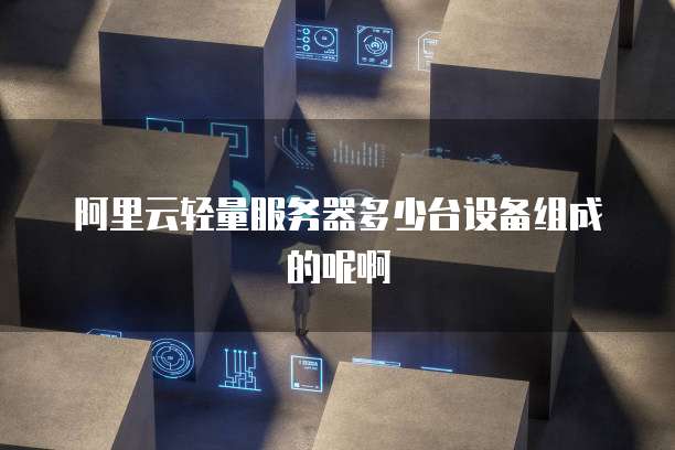 阿里云轻量服务器多少台设备组成的呢啊