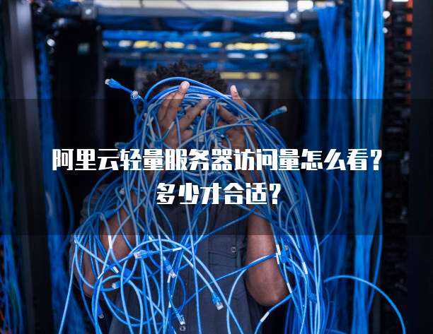 阿里云轻量服务器访问量怎么看?多少才合适?