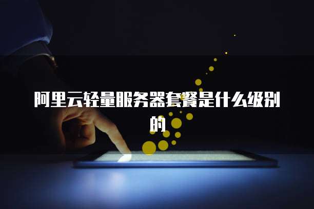 阿里云轻量服务器套餐是什么级别的
