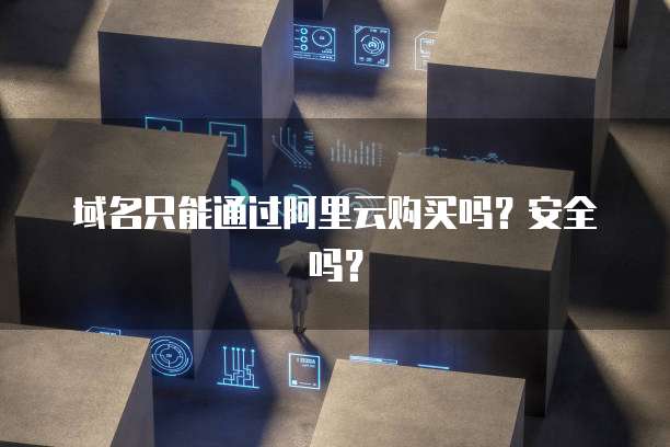 域名只能通过阿里云购买吗?安全吗?