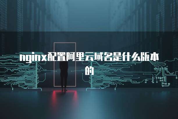 nginx配置阿里云域名是什么版本的