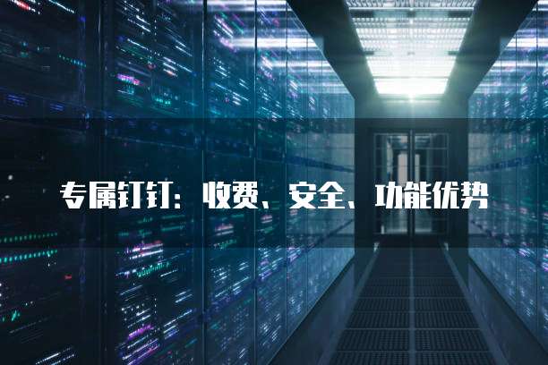 专属钉钉：收费、安全、功能优势