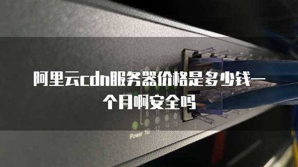 阿里云cdn服务器价格是多少钱一个月啊安全吗