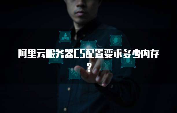 阿里云服务器C5配置要求多少内存?