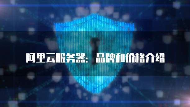 阿里云服务器：品牌和价格介绍
