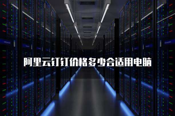 阿里云钉钉价格多少合适用电脑