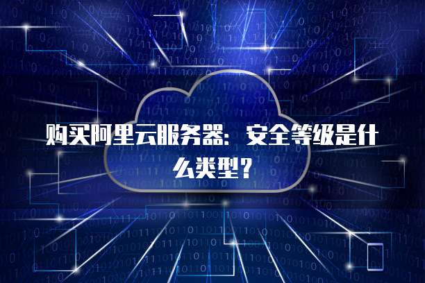 购买阿里云服务器：安全等级是什么类型？
