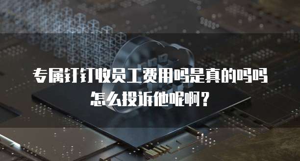 专属钉钉收员工费用吗是真的吗吗怎么投诉他呢啊?