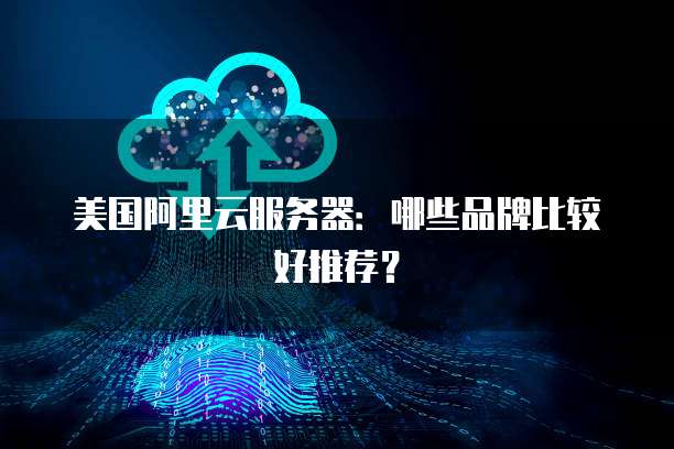 美国阿里云服务器:哪些品牌比较好推荐?