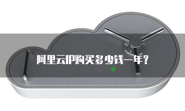 阿里云IP购买多少钱一年?
