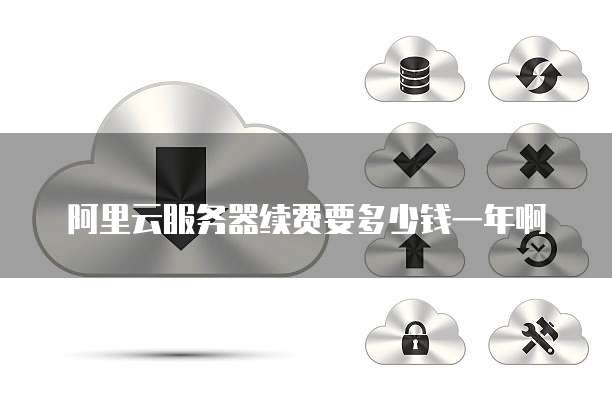 阿里云服务器续费要多少钱一年啊