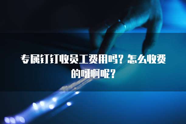 专属钉钉收员工费用吗?怎么收费的呀啊呢?