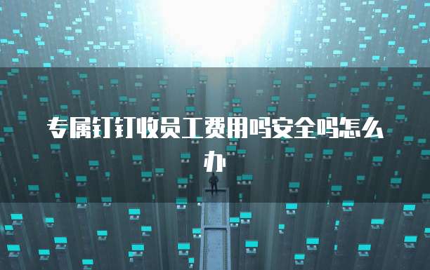 专属钉钉收员工费用吗安全吗怎么办